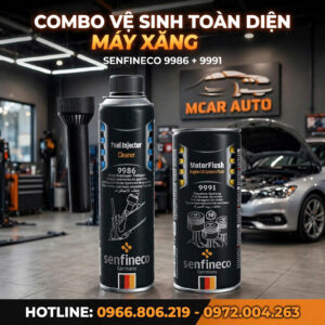 [Senfineco 9986+9991] Combo Vệ Sinh Kim Phun Và Khoang Nhớt Động Cơ Máy Xăng